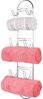 Handtuchregal Wand silber 6 Ablagen Handtuchhalter Badetuchhalter Bad mDesign Bild 5