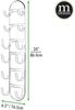Handtuchregal Wand silber 6 Ablagen Handtuchhalter Badetuchhalter Bad mDesign Bild 2