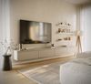Selsey 'Bemmi' Hängendes TV-Board mit vier Klappen 300 cm, Kaschmirgrau Bild 3
