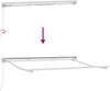 vidaXL Manuell einziehbare Markise Taupe 4 × 3,5 m 3426143 Bild 5