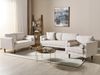 Sofa Set hellbeige 6-Sitzer NURMO Bild 3