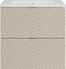 Vente-unique - DORIONI Bathroom furniture set Holz, Platte Beige - B 46 cm x H 61,6 cm x L 60 cm Bild 3