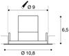 SLV No. 1000833 KINI LED Outdoor Deckeneinbauleuchte weiss 3000K 60° IP65 Bild 5