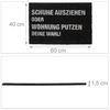 Relaxdays Fußmatte Kokos "Wohnung putzen" Bild 5