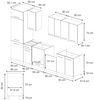 Küchenzeile Fame-Line Eiche Paneel/Goldkraft Eiche 300 cm , AP Marmor Vicco Bild 3