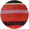 Buymax Bettwäsche Teddy Plüsch Bettezug-Set, Fleece, 3 teilig, 200x200 cm, Winter, flauschig, warm, gestreift, kariert, Rot Bild 2