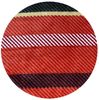 Buymax Bettwäsche Teddy Plüsch Bettezug-Set, Fleece, 3 teilig, 200x200 cm, Winter, flauschig, warm, gestreift, kariert, Rot Bild 4