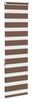 vidaXL Doppelrollo Braun 50x150 cm Stoffbreite 45,9 cm Polyester 4014329 Bild 4