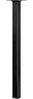 Hettich Tischbein 40 x 2,5 x 2,5 cm Stahl schwarz - 1 Stück Bild 3