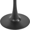 Esstisch BOCA 90 cm 90 cm Marmor Optik Schwarz-Gold Bild 5