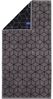 Villeroy & Boch Handtuch - Carré, Walkfrottier, gemustert, Handtuch, Baumwolle Dunkelgrau/Schwarz 50x100 cm Bild 4