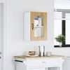 vidaXL Küchen-Hängeschrank mit Glastür Kalmar Artisan-Eiche Holzwerkstoff 853536 Bild 3