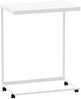 Beistelltisch mit Rollen Weiß 55 x 35 x 70 cm Holzwerkstoff [343103] Bild 2