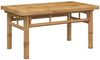 vidaXL Couchtisch 70x40x35 cm Bambus 366468 Bild 2