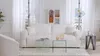 Vente-unique - ISSORO Sofa Stoff Beige - B 105 cm x H 90 cm x L 235 cm Bild 2