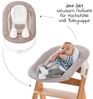 Hauck Hochstuhl Move Natur Newborn Set (5 St), Babystuhl ab Geburt inkl. Aufsatz für Neugeborene, Tisch, Sitzauflage Bild 3