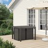 vidaXL Garten Esszimmerstühle 2 pcs Hellgrau PP 899964 Bild 3
