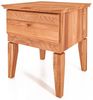 Nachttisch Sydo Kernbuche massiv 46x45x50 mit 1 Schublade Bild 1