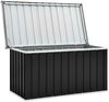vidaXL Gartenbox Anthrazit 129x67x65 cm 46263 Bild 3