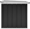 vidaXL Gartenbox Anthrazit 129x67x65 cm 46263 Bild 5