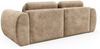 Sofa 2-Sitzer mit Schlaffunktion SIMONE in Stoff Ambience Sand Bild 5