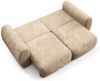 Sofa 2-Sitzer mit Schlaffunktion SIMONE in Stoff Ambience Sand Bild 4