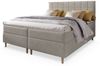 Masseno Boxbett IBIZA 160x200 cm mit Bonell Matratze und Topper, Doppelbett, Polsterbett mit Kopfteil, Boxspringbett Bild 2