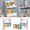 Kinderregal Luigi Weiß 72 x 96.2 cm mit Schublade und 2 Faltboxen opt. 6 Vicco Bild 2