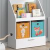 Kinderregal Luigi Weiß 72 x 96.2 cm mit Schublade und 2 Faltboxen opt. 6 Vicco Bild 5