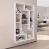 TARGET HOME DEKO-WANDREGAL SPLIT Spanplatte Weiß (H 120 x T 120 x B 60 cm) Bild 2