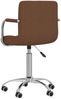 vidaXL Bürostuhl Drehbar Braun Stoff [334670] Bild 5