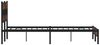 vidaXL Bettgestell ohne Matratze Braun Eiche 137x190 cm Holzwerkstoff 4017307 Bild 5