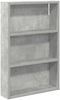 vidaXL Badezimmer-Wandschrank mit Regal Betongrau 40 x 10 x 60,5 cm 889354 Bild 2
