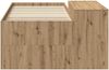 vidaXL Hochbett mit Schreibtisch für Kinder Artisan-Eiche 80 x 200 cm 3422650 Bild 4