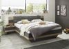 Bettanlage >LINEA< in Bartex Eiche / Graphit - 296x97x210cm (BxHxT) Bild 5