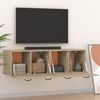 vidaXL Wandschränke 2 Stk. Sonoma-Eiche 80x35x36,5 cm Holzwerkstoff 3115654 Bild 3