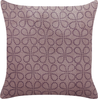 Kissen 2er Set Geometrisches Muster LARKSPUR Samtstoff 45 x 45 cm Rosa Bild 4