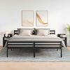 vidaXL Nachttische 2 Stk. mit 2 Schubladen Schwarz 40x33x60 cm 858563 Bild 3