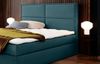 99rooms Charles Boxspringbett Velours JASMINE 180x200 cm Türkis Bild 4