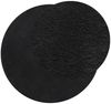 vidaXL Teppich HUARTE Kurzflor Weich und Waschbar Schwarz Ø 100 cm 375123 Bild 3