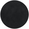 vidaXL Teppich HUARTE Kurzflor Weich und Waschbar Schwarz Ø 100 cm 375123 Bild 2