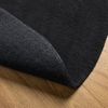 vidaXL Teppich HUARTE Kurzflor Weich und Waschbar Schwarz Ø 100 cm 375123 Bild 5