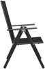 vidaXL 7-tlg. Garten-Essgruppe Aluminium Schwarz 3070650 Bild 4