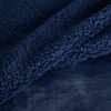 Wohndecke TEDY Teddy-Fleece kuschelige Sofadecke Sesselschoner Extra weich dunkelblau 150x200 cm marine Bild 4