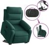 vidaXL Relaxsessel mit Aufstehhilfe Dunkelgrün Samt 3205094 Bild 5