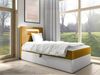 Boxspringbett 'Gladino Junior 1' gelb 90x200 cm Links Bild 2