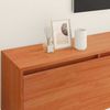 vidaXL Wandschrank mit Regal mit Tür Wachsbraun Massives Kiefernholz 869862 Bild 4