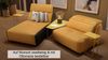Sofanella 2-Sitzer MODICA Ledergarnitur Ledersofa Echtleder in Schwarz XXL: 314 Breite x 98 Tiefe Bild 5