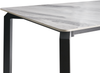 Gartentisch FELETTO 180 cm 90 cm Stein Grauer Marmor Bild 5