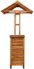 vidaXL Outdoor-Bartisch mit Dach 113x106x217 cm Akazie Massivholz 45909 Bild 5